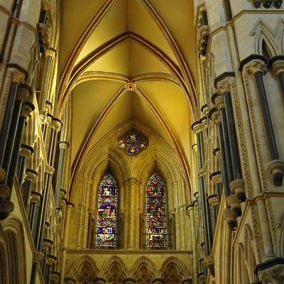 A view of the interior of St Katherine's Chapel at Beverley Minster.